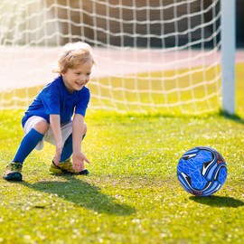 Kids Lightweight Football Ball Size 5 Indoor | Outdoor Football - Easy to Kick Ideal for Small Hands Ultimate Fun for Young Players