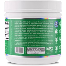 EVOGEN COLLAGEN PLUS HYDRATION 30 SERVVAINILLAColageno Hidrolizado