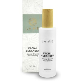 La Vie Limpiador Facial Rejuvenecedor – Gel Limpiador Facial Antienvejecimiento Con Cafeína, Aloe Vera Y Lavanda – Gel Limpiador Facial Para Mujeres – Gel Limpiador F 3,38 Onzas Líquidas (Paquete D