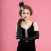 choyaxo 1920s Flapper Headpiece Set Roaring 20s Headpiece Great Gatsby