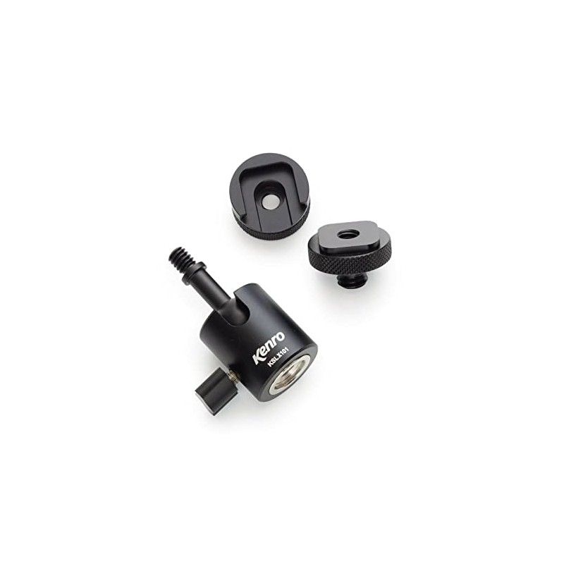 Kenro Multi-Purpose Aluminium Mini Ballhead 6.6 x 3.6cm Portable Travel