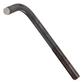 1-1/4"-7 x 15" L-Bolt Concrete Anchor Bolt - Plain Finish by Conquest Fasteners
