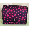 VICTORIA'S SECRET PACKABLE MAKEUP BAG:NWT HEARTS