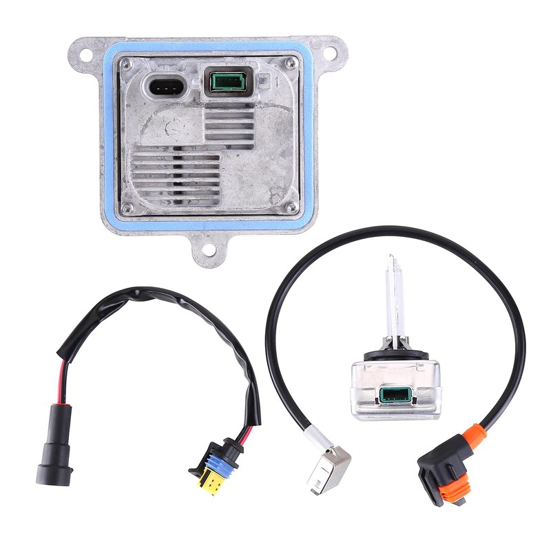 Oskkude 2PCS Xenon HID Headlight Ballast Control Unit, D3S Bulb,