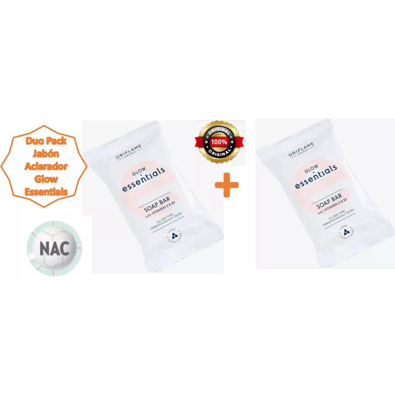 Oriflame Duo Pack Jabon Aclarante Vitamina E Y B3 Oriflame
