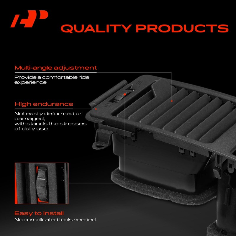 A-Premium Dashboard A/C Vent Panel Compatible with Nissan Titan 2004-2015,