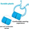 2 pcs Nose Stop Clips Nasal Nose Stopper Clips Plastic