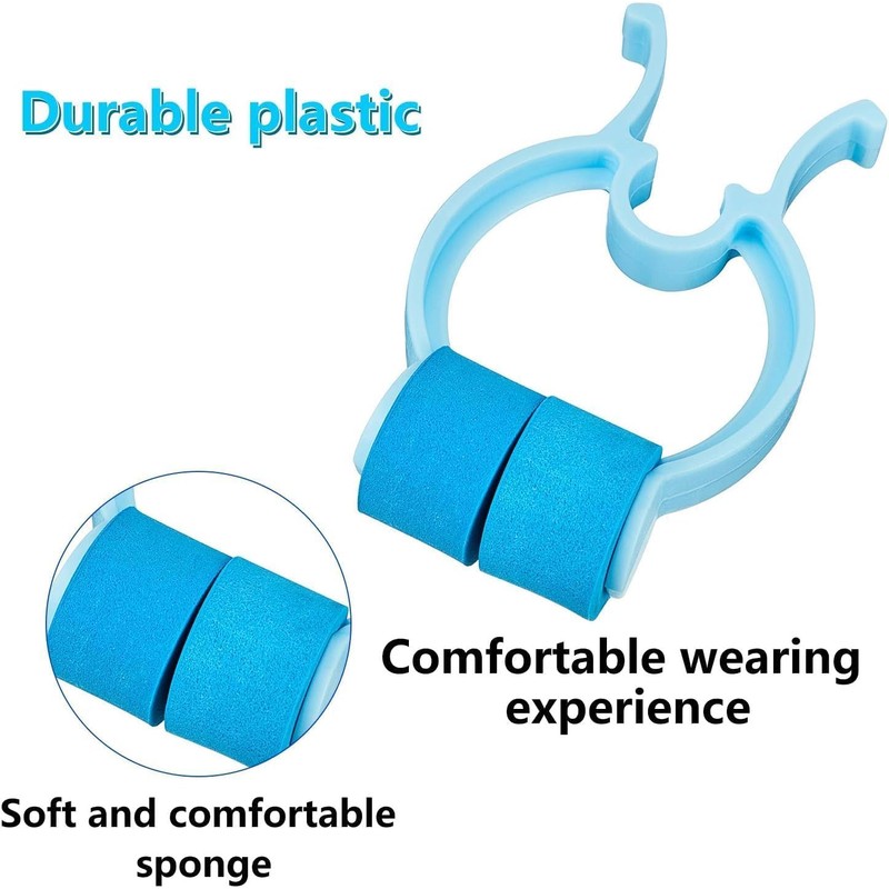 2 pcs Nose Stop Clips Nasal Nose Stopper Clips Plastic