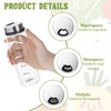 4Pcs 10 oz Large Salt & Pepper Shakers