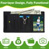 TPTGIAR Football Kids Wallets for Boys Wallet with Lanyard Football