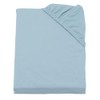 SETEX Light Blue Fitted Sheet 204cm x 169cm