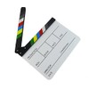 Professional Movie Directors Clapboard, Photography Studio Video TV Acrylic Clapper