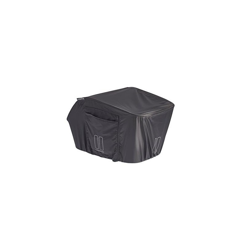 Basil - Keep Dry L Rain Cover, Waterproof, Grey, Rattan,