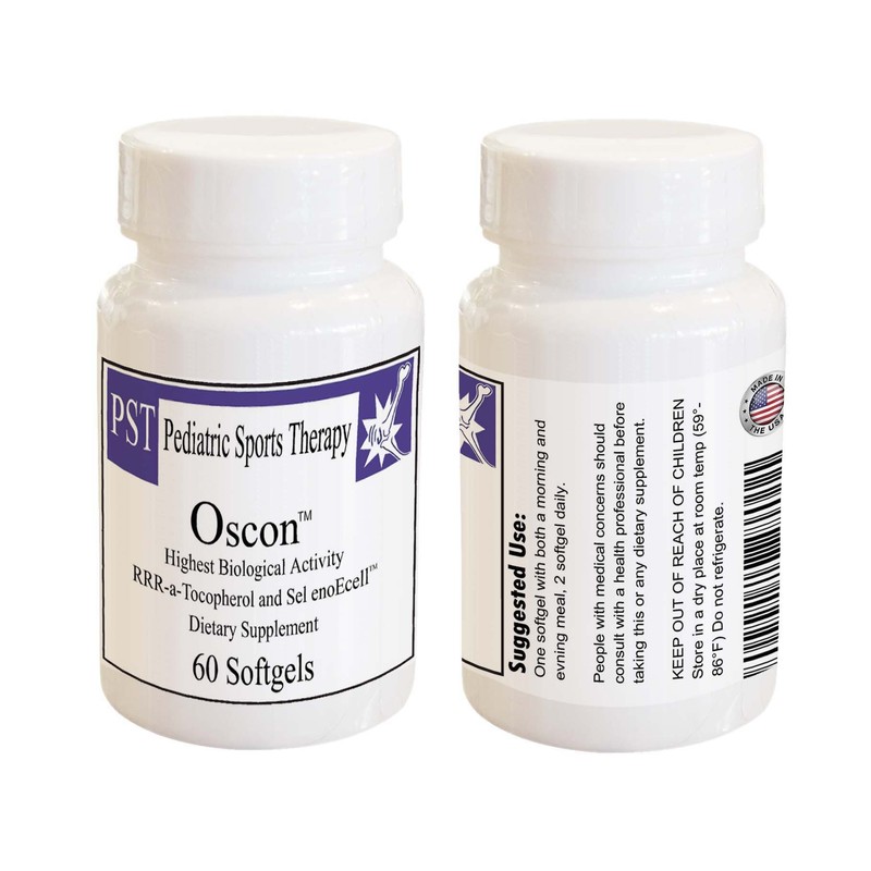 Oscon 60 ct - RRR-a-tocopherol & Selenium Nutraceutical Supplement