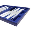 13-inch Premium Backgammon Set - Travel Size - Indigo Blue
