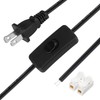 Asjeumt 8FT Lamp Cord with Switch Replacement Lamp Cord Switch