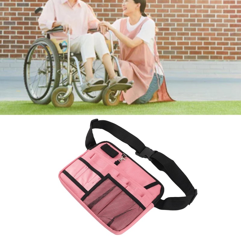 Nurse Fanny Pack Doctor Supplies Storage Bag Multi Compartments Nurse