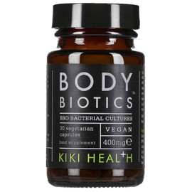 KIKI Healthy Kiki Health - Body Biotics Capsules | Probiotic Support, 400mg - 30 Vegan Capsules