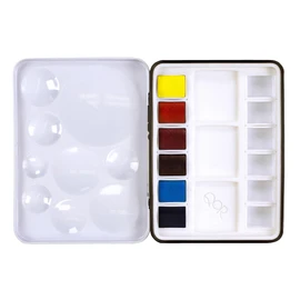 QoR Artist Watercolors, Intensity, 6 Color Half Pan Set
