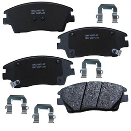 Bendix Premium SBC1847 Ceramic Front Brake Pads for Hyundai Elantra 2018-2017, Elantra 2020, Tucson 2021-2016, Kia Sportage 2020-2017, Sportage 2024