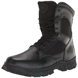 ROCKY Alpha Force Zipper Waterproof Public Service Boot Size 13(WI) Black