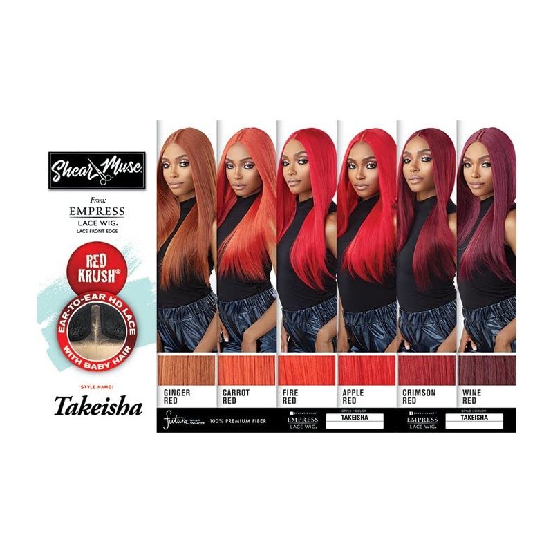 Sensationnel Shear Muse - Takeisha (CRIMSON RED)