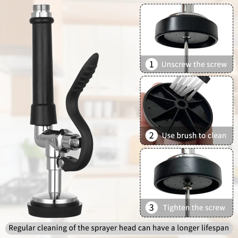 MDHAND Pre Rinse Sprayer Commercial Kitchen Faucet Replacement Parts Rinse