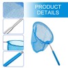 Zerodis Pool Skimmer Net, Hand Leaf Skimmer Net with Telescopic