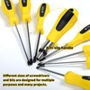 Jadeshay 100 Pcs Screwdriver Kit, Comprehensive Multi-Functional Set with Storage