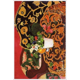 American Gift Services - Artist Henri Matisse Poster Print of Painting Purple Cyclamen - 24x36