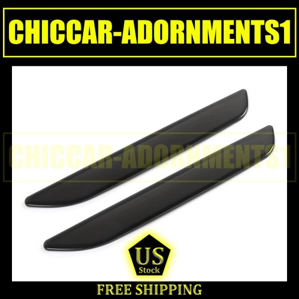 HTHE 1 pair Smoked Black Wheel Eyebrow Light Cover Guard