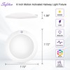 Sofiton 6 Inch Motion Sensor Ceiling Light Indoor, 14W 3000K