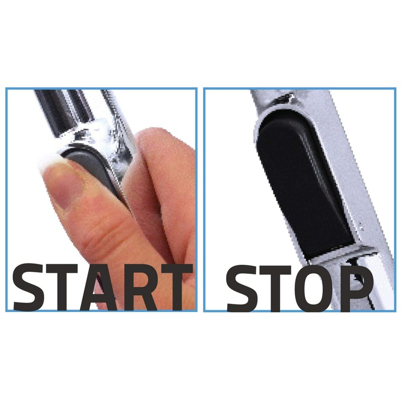 RIDDER Santa Cruz Shower Head with Wall Bracket and Start-Stop
