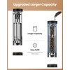 Electric Salt and Pepper Grinder Set with Rechargeable Base -