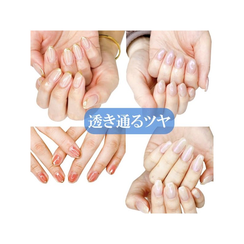 Gel Nails Non-Wipeable Top Gel 0.4 oz (10 g) Professional