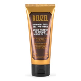 REUZEL Grooming Tonic Texture Cream, Light Hold, Curl Texture and Definition, Natural Shine, Heat Protection, For All Hair Types, 3.38oz