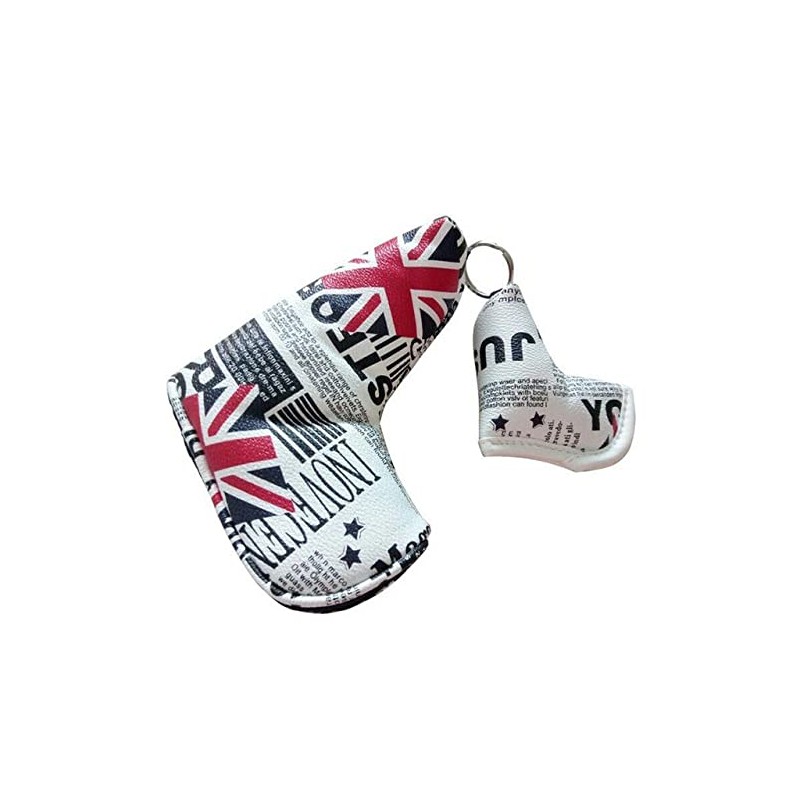 Custom Putter Cover with Key Ring Pin Type Magnetic Select