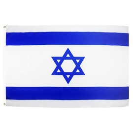 AZ FLAG Israel Flag 2' x 3' - Israeli - Jewish flags 60 x 90 cm - Banner 2x3 ft