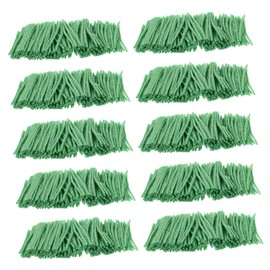 Gatuida 10 Rolls Latch Hook Yarn DIY Crochet Rug Yarn Soft for Embroidery Carpet Crafts for Rugs Cushions Easy to Work