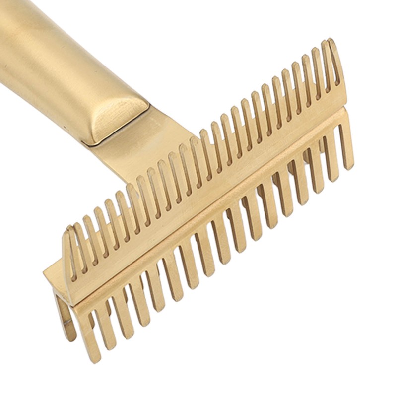 Dog Grooming Comb Multifunctional Remove Hair Thoroughly Hollow Core Handle