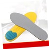 Healvian 1pair Breathable Shock-absorbent Sports Insoles Fit for Men and