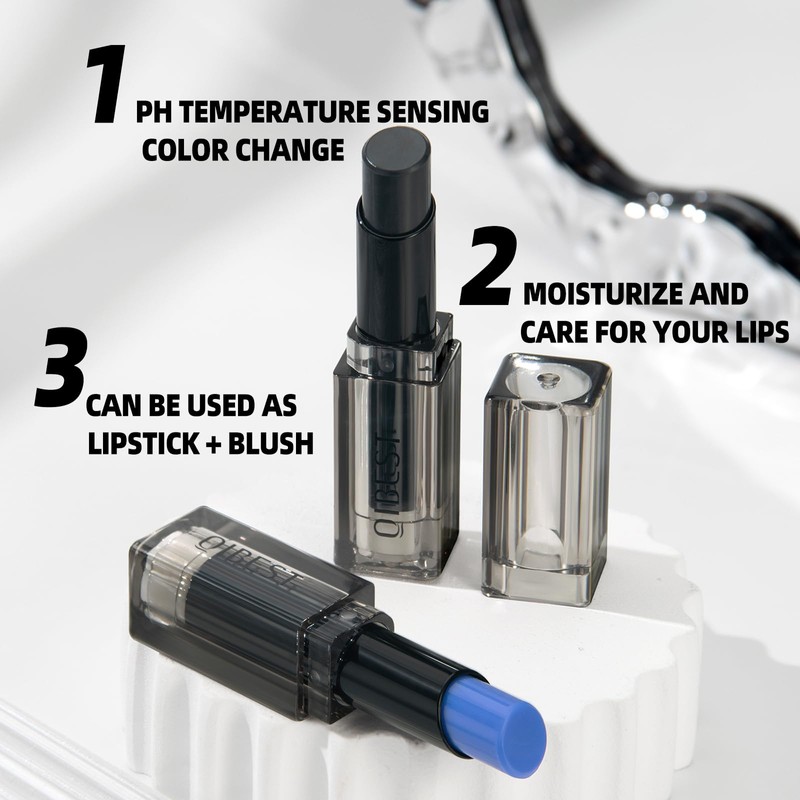Colour Changing Lip Balm & Cheek Tint - Moisturising Lipstick