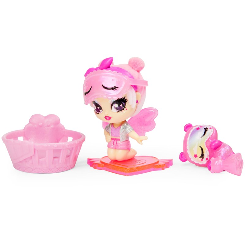 HATCHIMALS Pixies, Shimmer Babies Babysitter with Baby and Play Accessories