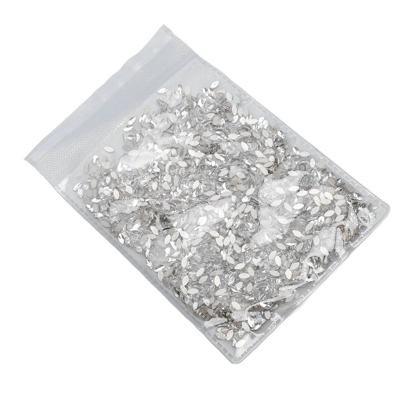 Flatback Rhinestones Decorative Sparkling Portable Nail Art Rhinestone for Clothes