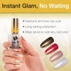 Seche Top Coat Efecto Diamante Gold 14.8ml