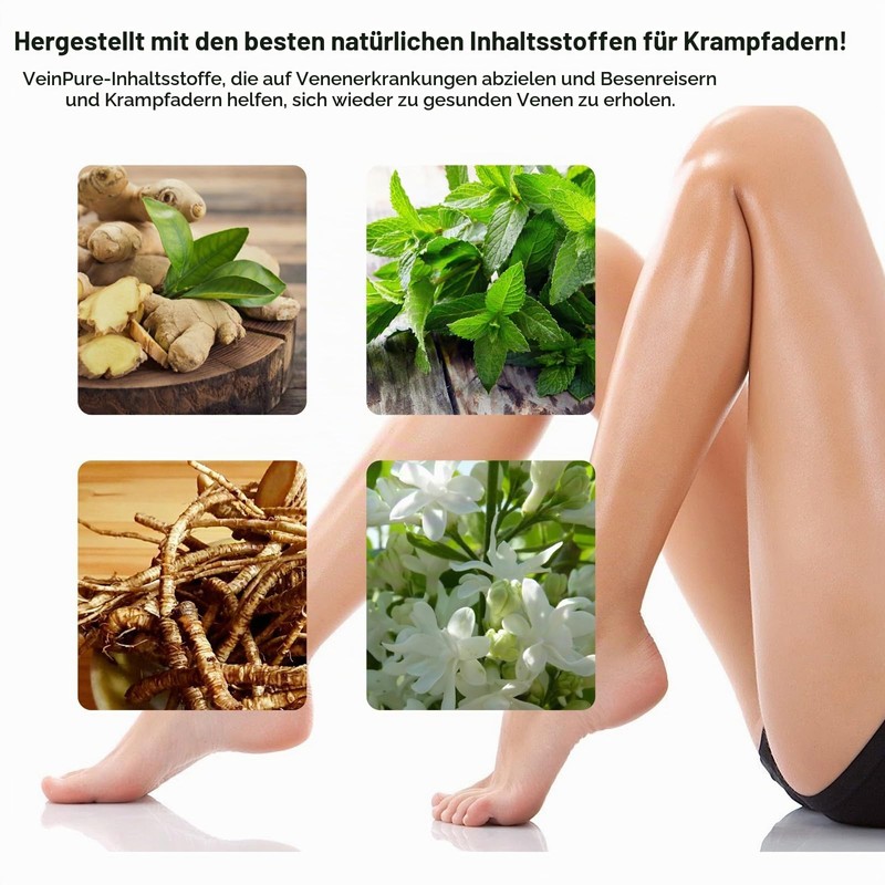 Varicose Veins Cream, Spider Vein Removal, Gentle Leg Care, Improves