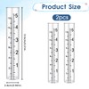 SynHHergyx 2 Pcs 5" Rain Gauge Replacement Tubes for Outdoor