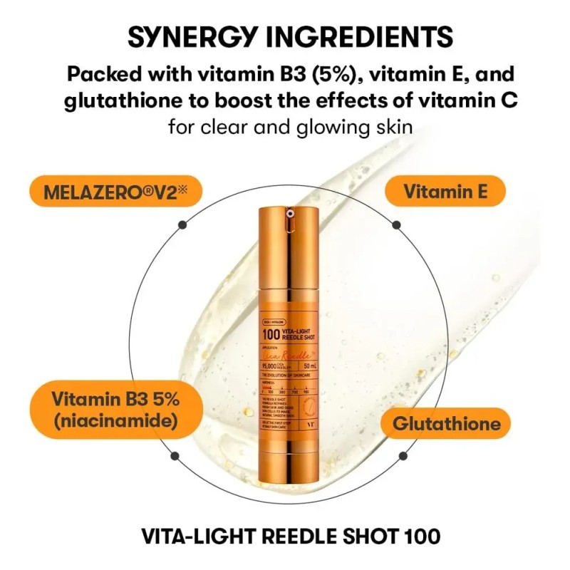 Vt Cosmetics Vita-light Reedle Shot 100 `
