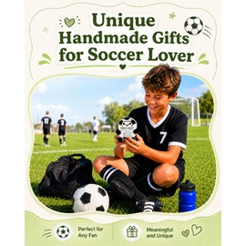 GFANLWN Soccer Gifts for Boys Girls 8-12-14 Soccer Stuff Accessories Plush Doll Stuffed Animal Birthday Back to School Gifts for Lovers Player