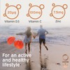 Nutriburst Triple Immunity Multipack - Liposomal Vitamin C (100mg), D3
